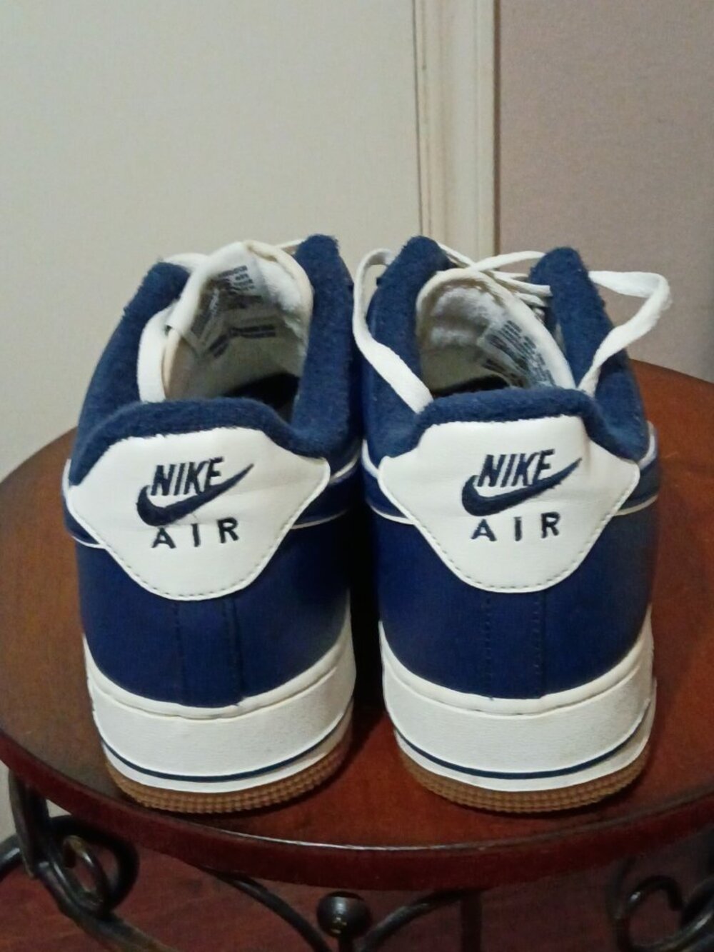 Nike Air Force 1 07 LV8 College Pack Midnight Navy DQ7659-101 Men's Shoes Sz 12 - Picture 9 of 14